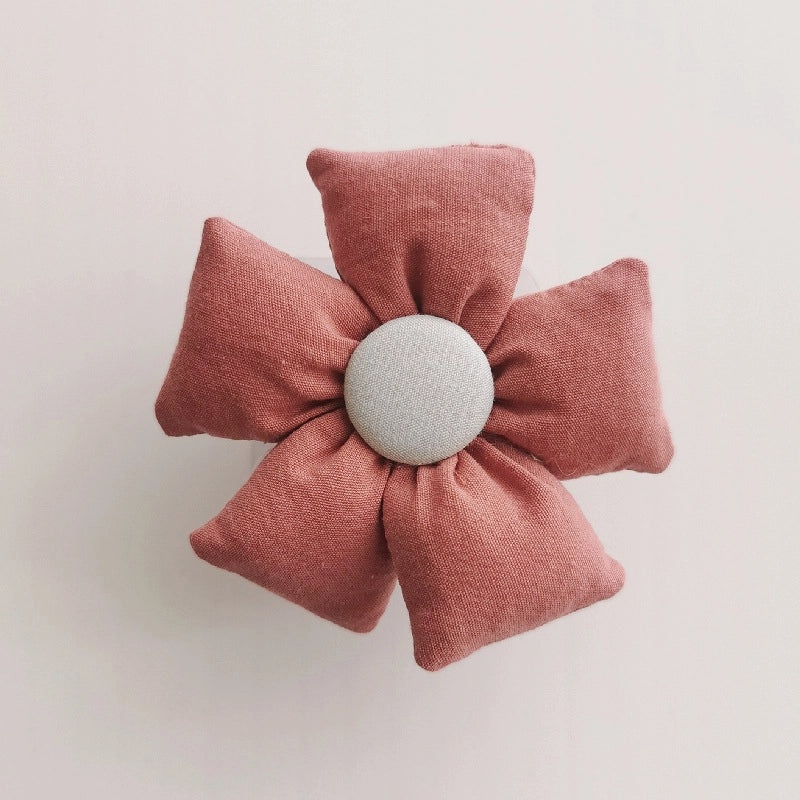 Minimalist Wooden Flower Wall Hook Home Decor|Wall Hooks & Hangers