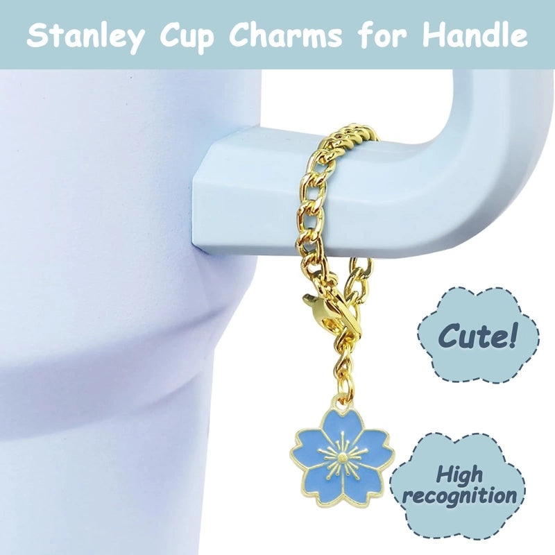 Solid Color Alloy Straw Cap and Decorative Cup Sleeve Set | Drinkware Accessories