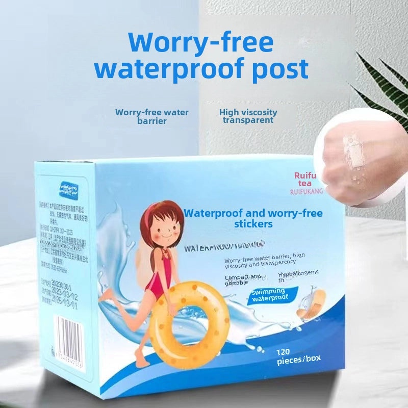 Waterproof Transparent Breathable Anti-Wear Stickers for Baby Feet Portable PU High Adhesive Bath Swimming Use|Baby Care Accessories