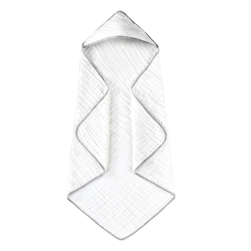 6-Layer Seersucker Gauze Hooded Bath Towel for Kids Soft Absorbent Bathrobe|Bath & Body Accessories