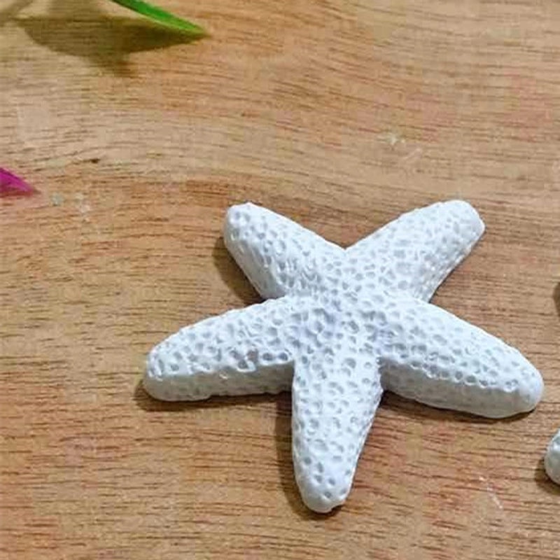 Minimalist Starfish and Seahorse Resin Ornaments for Casual Home Decor|Home Decor Ornaments