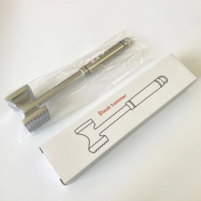 Minimalist Solid Color Aluminium Meat Tenderizer Tool | Kitchen Tools & Gadgets