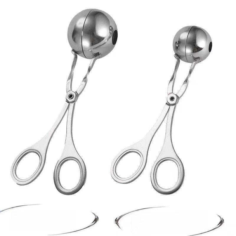 Stainless Steel Meatball Maker Mold for Rice Balls Fried Meatball Clip Kitchen Tool|Kitchen Tools & Gadgets