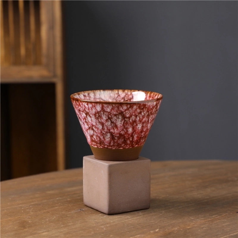 Chinoiserie Style Retro Solid Color Porcelain Water Bottle Single Piece|Home & Kitchen - Drinkware & Barware