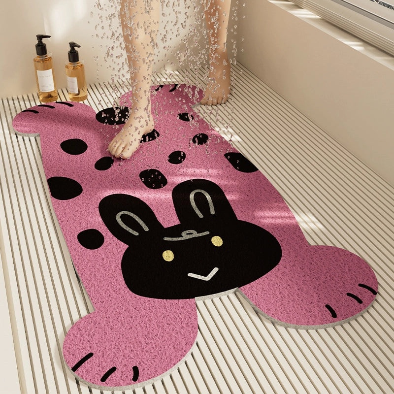Casual Vacation Animal Pattern PVC Floor Mat for Home Decor|Home & Living Floor Mats