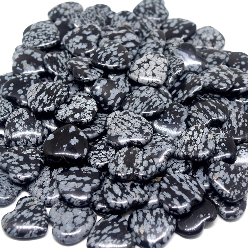 Pink Heart-Shaped Crystal Gemstone 2cm Handmade Decorative Ornament|Home Decor