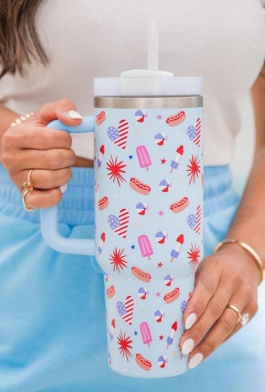 10 Pieces Casual Letter Cherry Flower Stainless Steel Accessories Set | Jewelry & Accessories