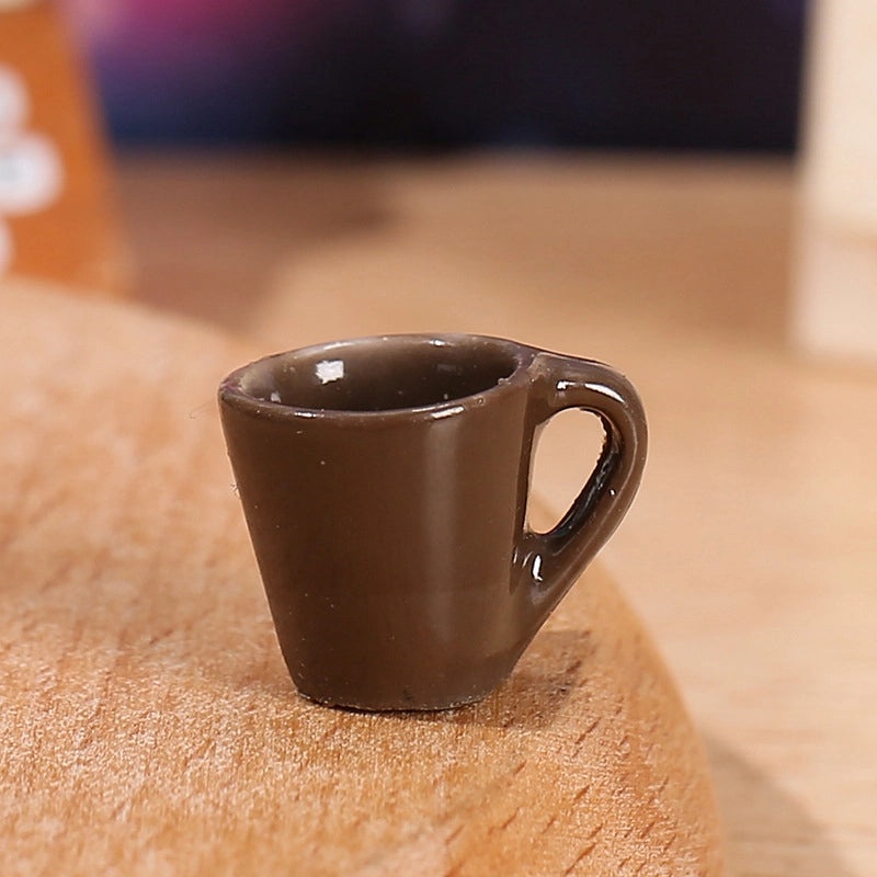 Cute Cartoon Cup Resin Miniature Ornaments for Home Decor|Home & Living Decorations