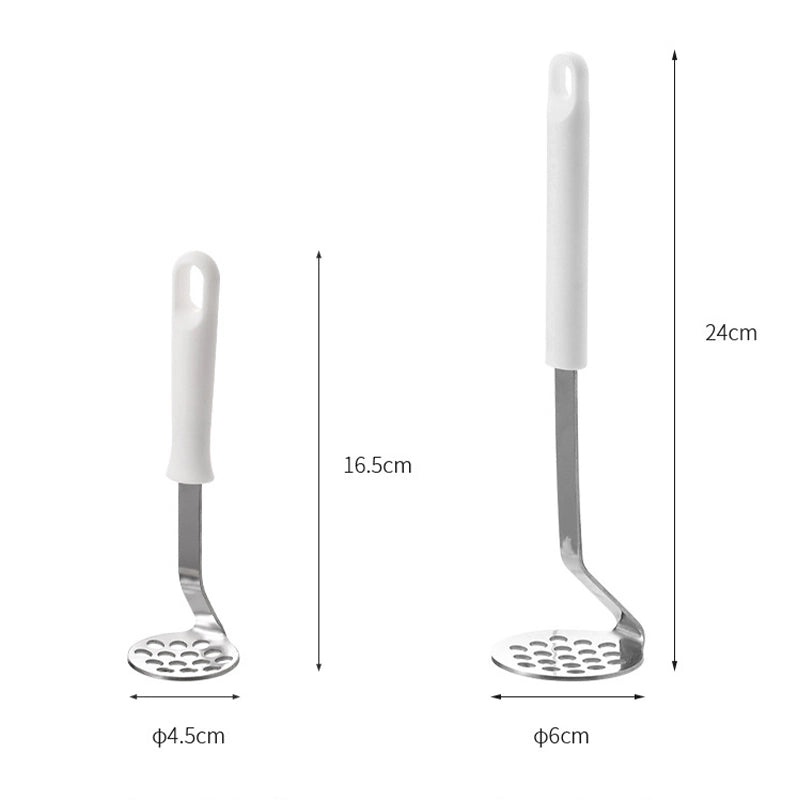 Stainless Steel Minimalist Solid Color Mashing Tool Single Piece|Kitchen Tools & Gadgets