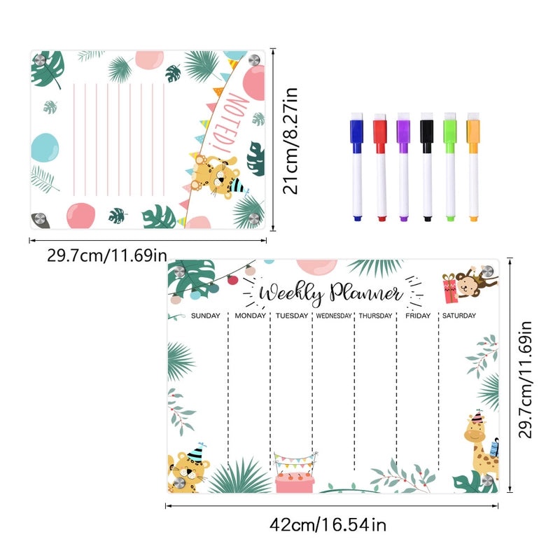 Minimalist Transparent Colored Resin Refrigerator Magnet | Home Decor