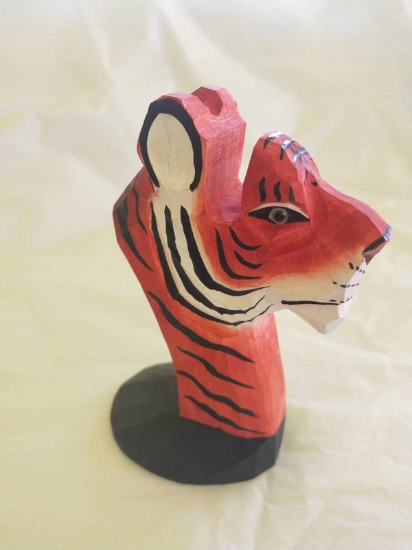 Wood Carving Animal Glasses Frame | Home Decor Crafts