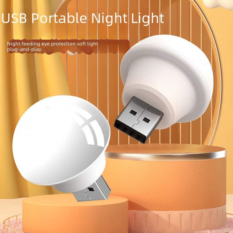 Portable USB Night Light Eye Protection Bed Lamp Small USB LED Light|Home & Living Lighting