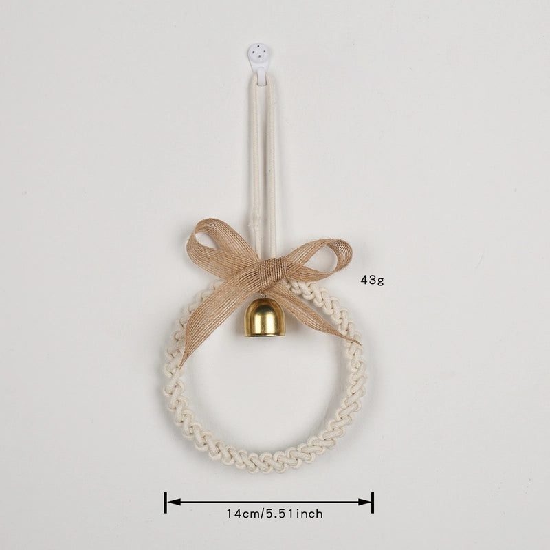 Nordic Hand-Woven Wind Chime Pendant for Door or Car Holiday Christmas Ornament Gift|Home Decor & Accessories