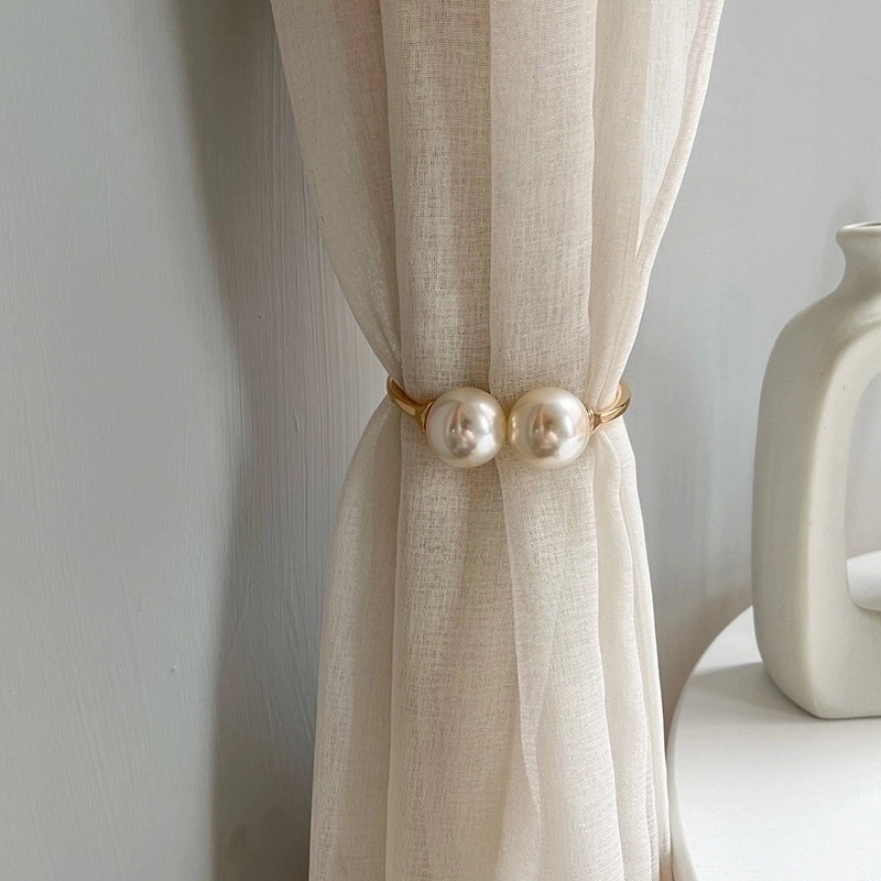 Elegant Solid Color Geometric Alloy Curtain Tiebacks|Home Decor Accessories