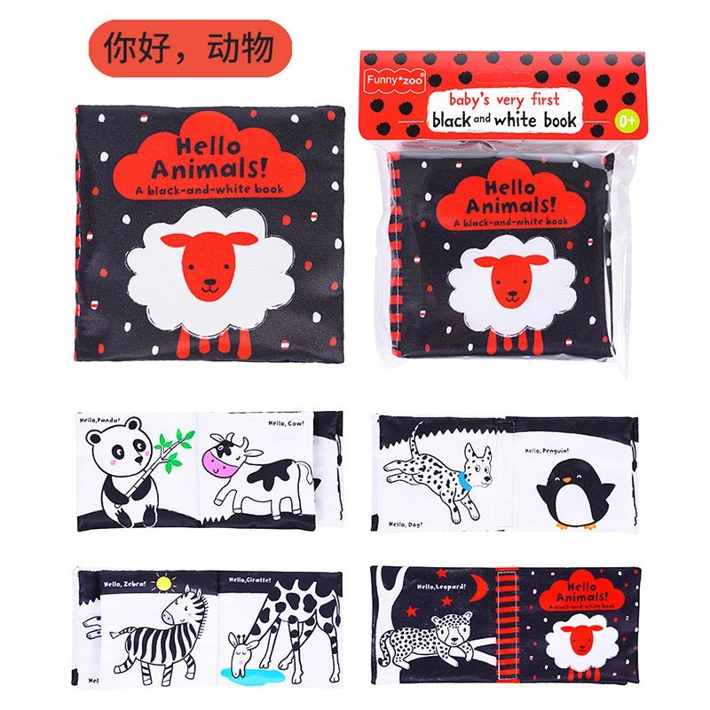 Soft Animal Alphabet Baby Cloth Book|Baby Toys & Books