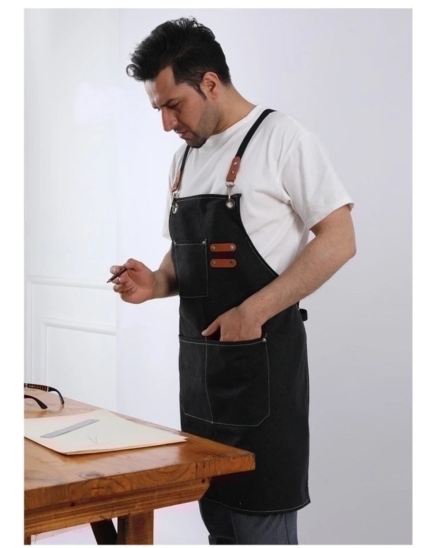 Vintage Plain Fabric Apron 1pc|Kitchen & Dining Accessories