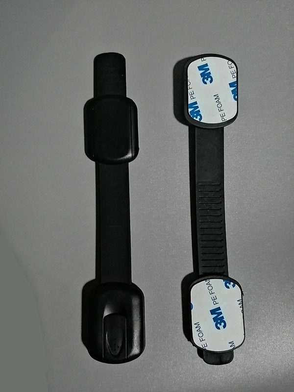 Simple Solid Color Plastic Drawer Lock for Home Organization|Home & Kitchen Storage Accessories