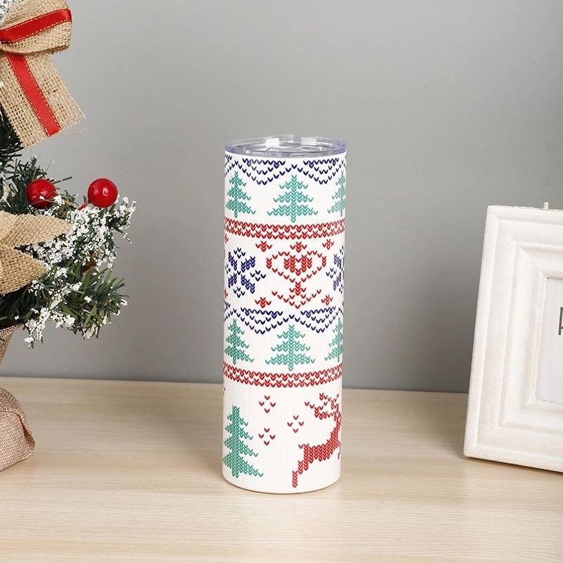 Christmas Vacation Cartoon Stainless Steel Water Bottle 1 Piece | Drinkware & Water Bottles