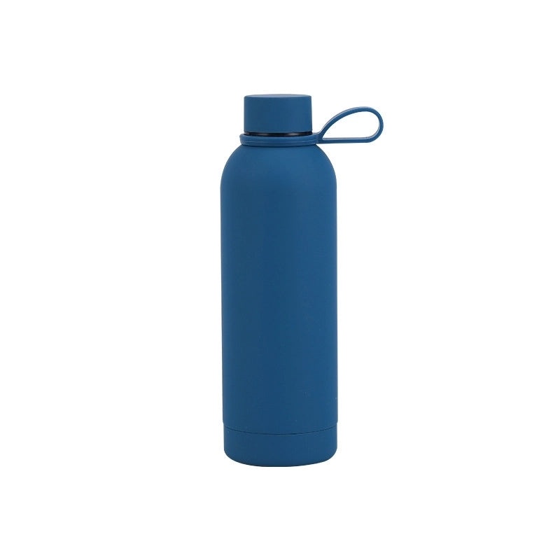 Stainless Steel Insulated Thermos Mug - Casual Solid Color Design | Drinkware & Tumblers