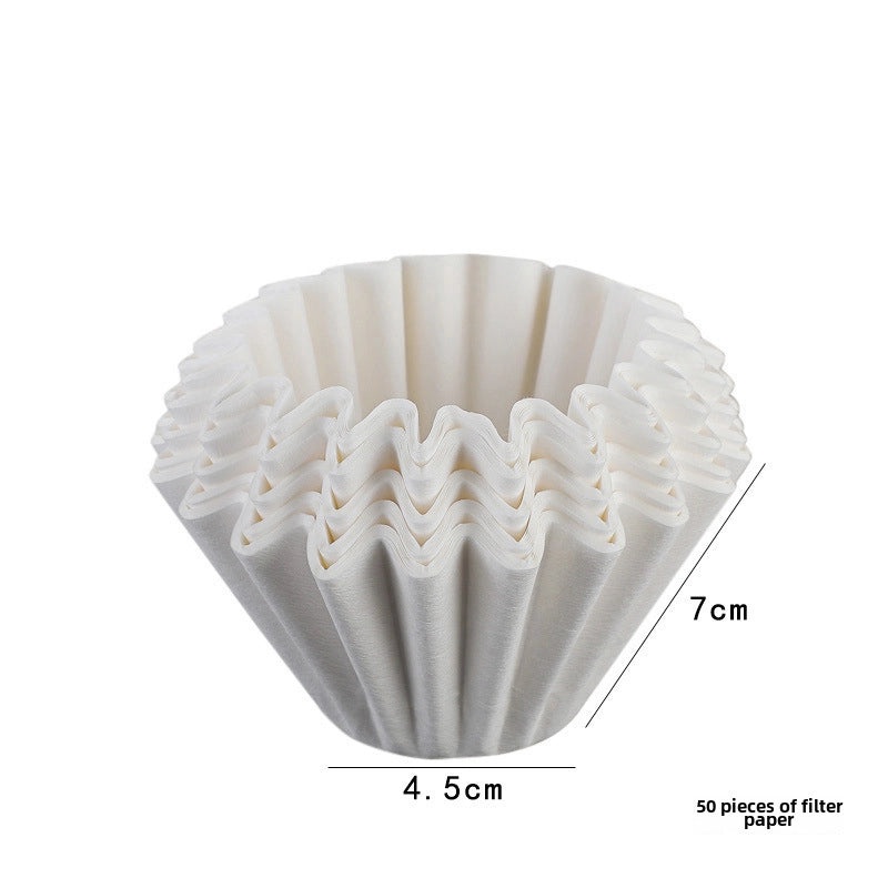 Acrylic Coffee Funnel with Paper Filter for Drip Brewing | Coffee Accessories