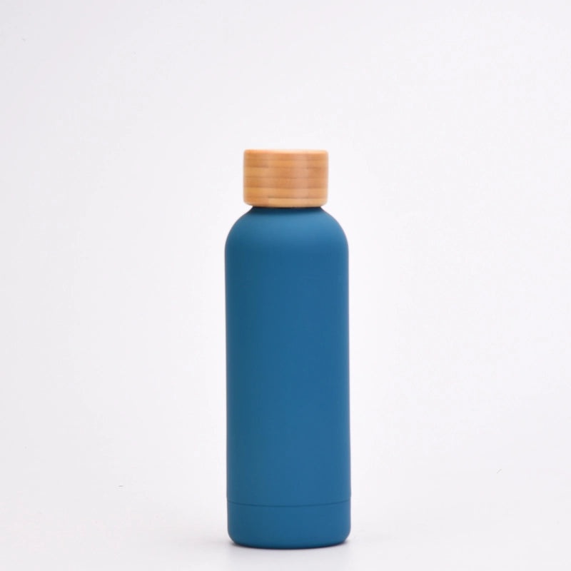 304 Stainless Steel Insulated Sports Water Bottle with Bamboo Lid Large Capacity Portable | Sports & Outdoors