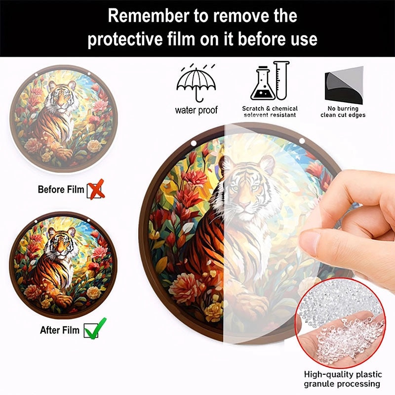Creative Acrylic Animal Pendant | Home Decor