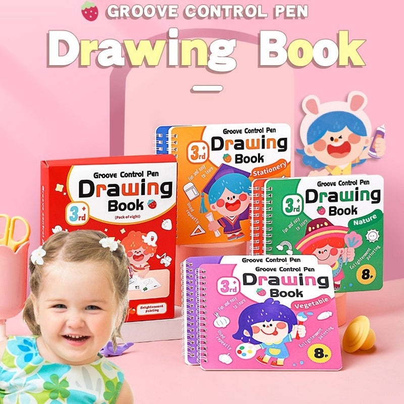 Toddler Drawing and Painting Letter Paper Toy Set for Ages 3-6 | Educational Art Supplies for Kids