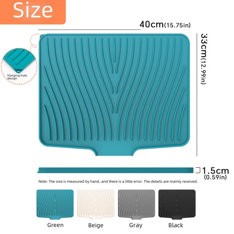 Silicone Drainage Mat for Bowls and Dishes | Kitchen Accessories