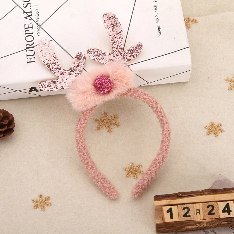 Minimalist Christmas Antler Hair Band Daily Holiday Accessory | Hair Accessories