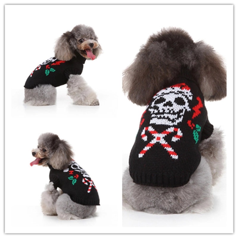 Cozy Polyester Christmas Reindeer Pet Outfit | Holiday Pet Apparel