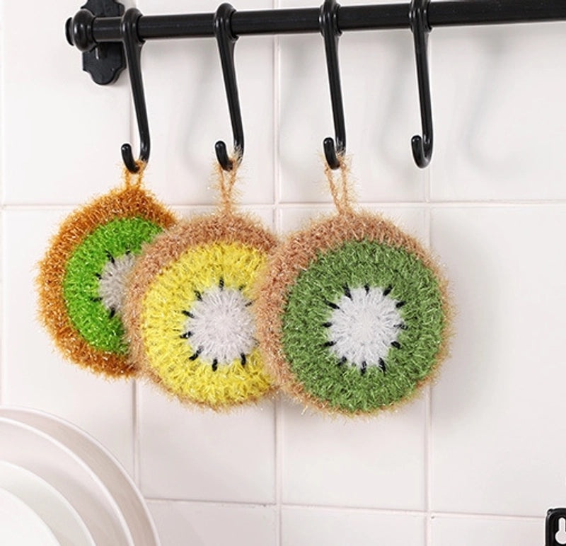 Minimalist Casual Elegant Fruit Design Polyester Household Cleaning Supplies|Home & Living Cleaning Essentials