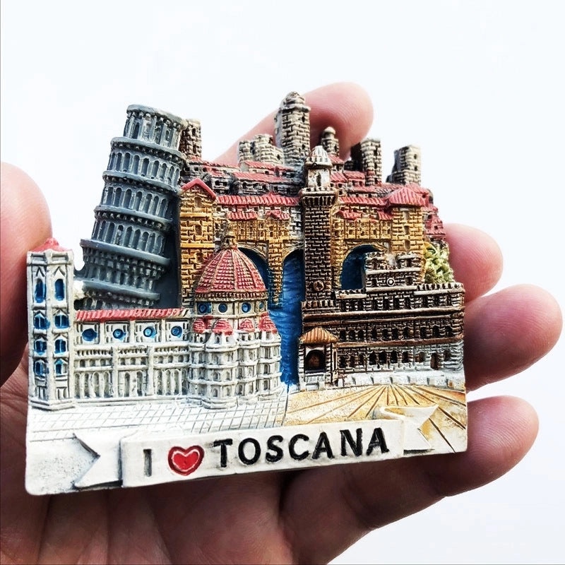 3-Piece Retro Streetwear Color Block Synthetic Resin Magnets Set|Home Decor & Magnets