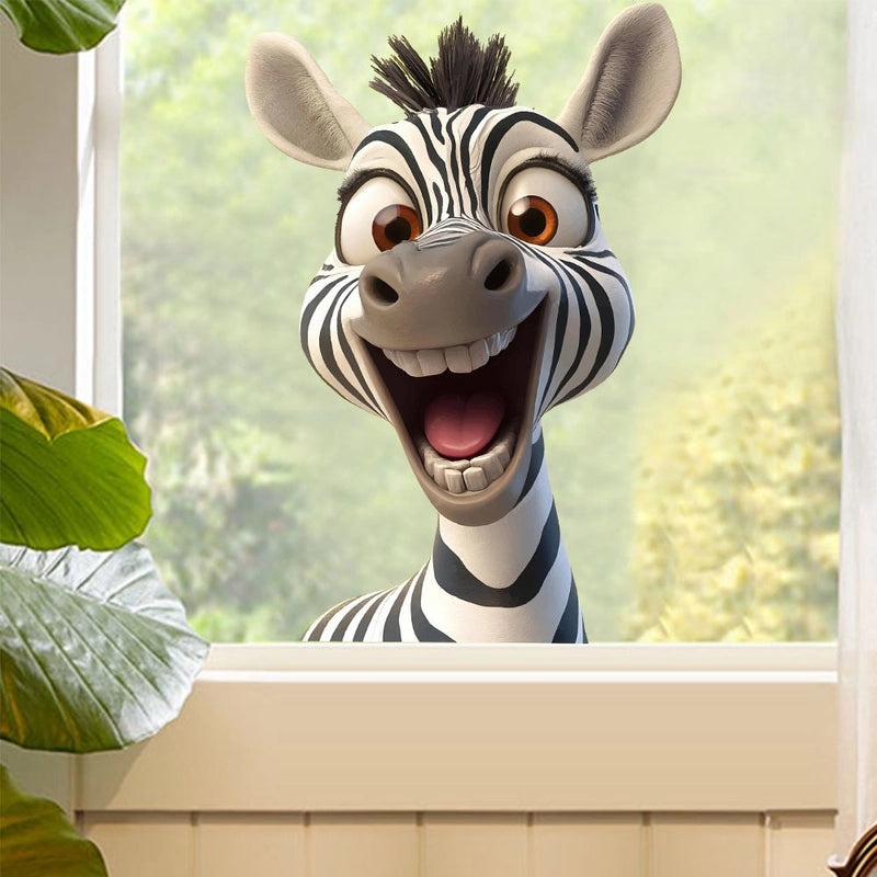 Modern Minimalist Animal PVC Window Decals for Wall Decoration|Home Decor