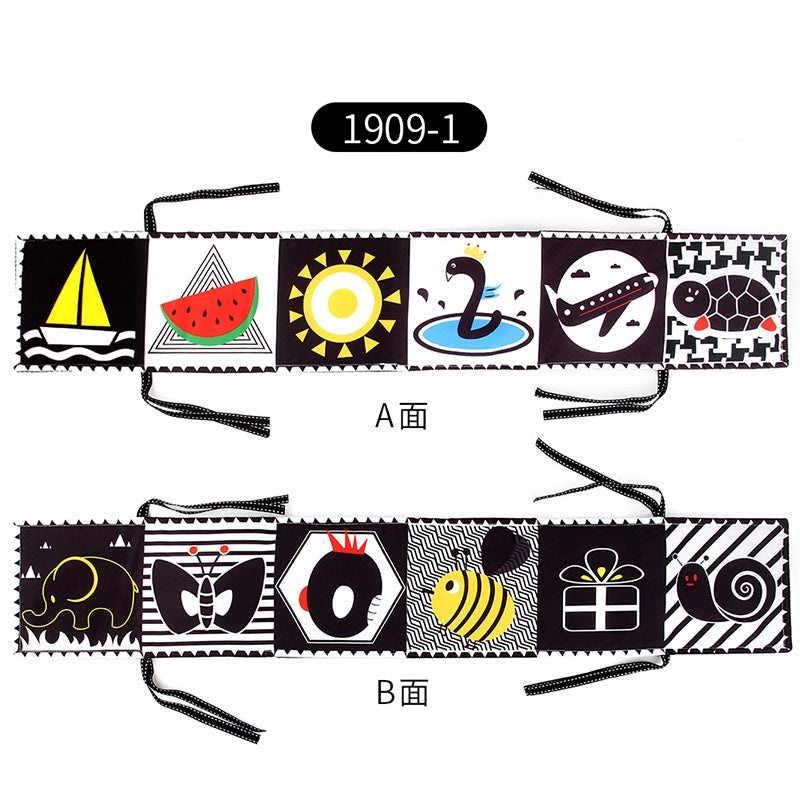 Soft Baby Fabric Book with Cartoon Designs|Baby Toys & Learning Books