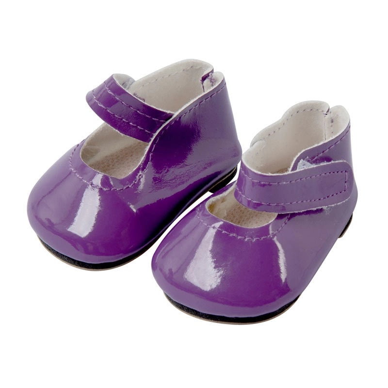 18 Inch Doll Pink Leather Baby Shoes for American Girl Shaf 43cm|Doll Accessories Shoes