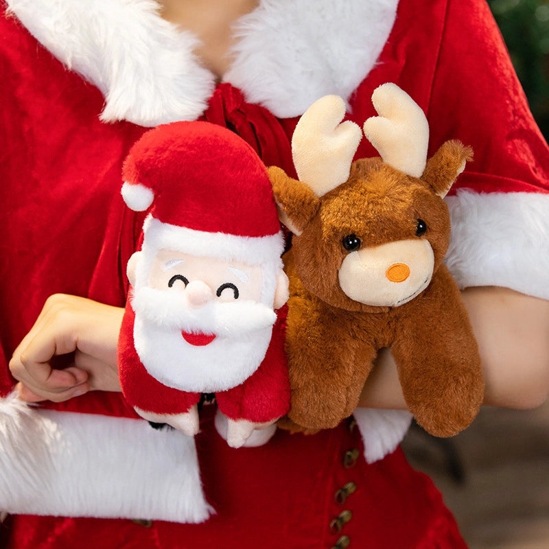 Christmas Elk Plush Ring Pop Toy Soft PP Cotton Stuffed Animal|Toys & Games Plush & Stuffed Animals