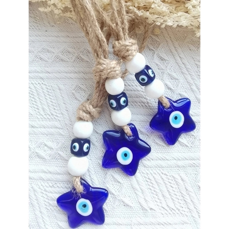 Vintage Devil's Eye Glass Pendant Wall Hanging | Home Decor & Wall Art