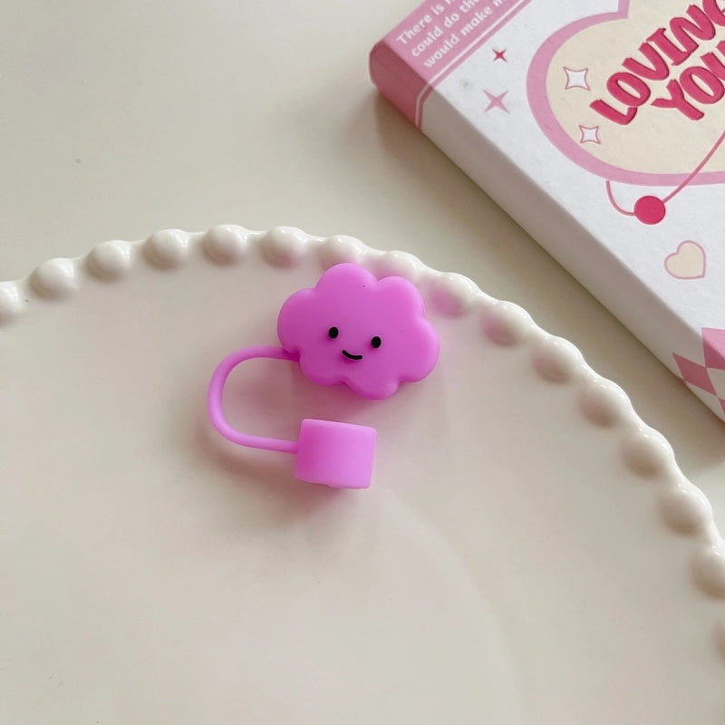 Adorable Cartoon Cloud PVC Keychain 1 Piece|Accessories