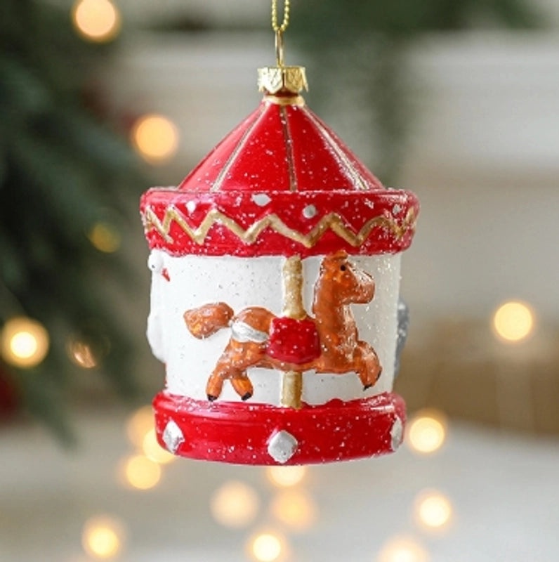 Christmas Tree Cake Hanging Ornament Cute Holiday Travel Decoration | Christmas Ornaments