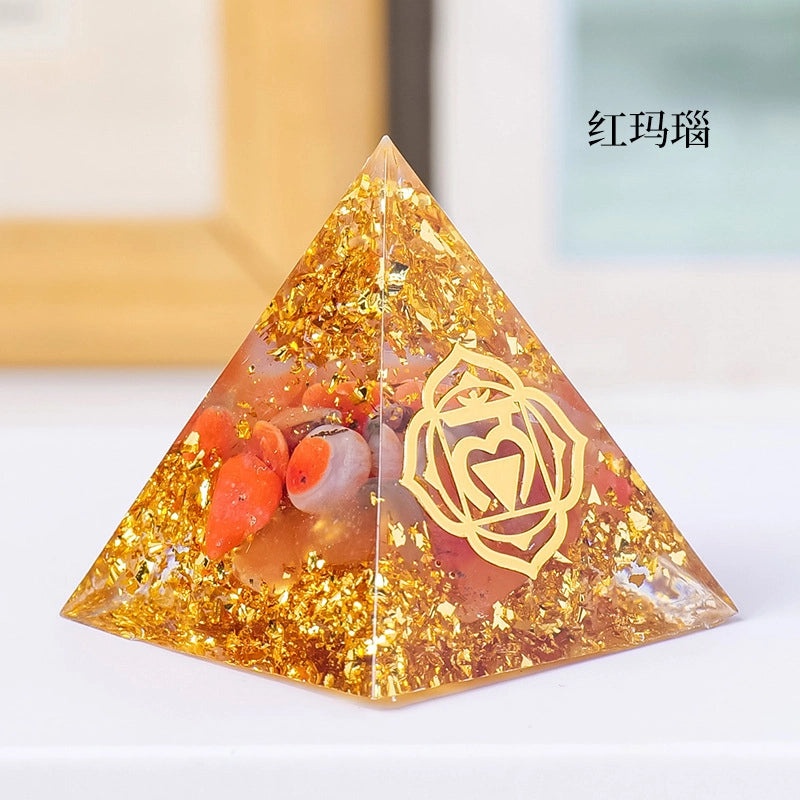 Minimalist Crystal Pyramid Decor | Home Decor