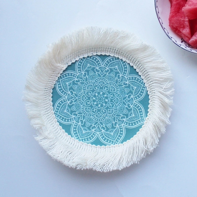 Colorful Jute Placemat Single Piece for Dining Table|Home Decor Table Linens