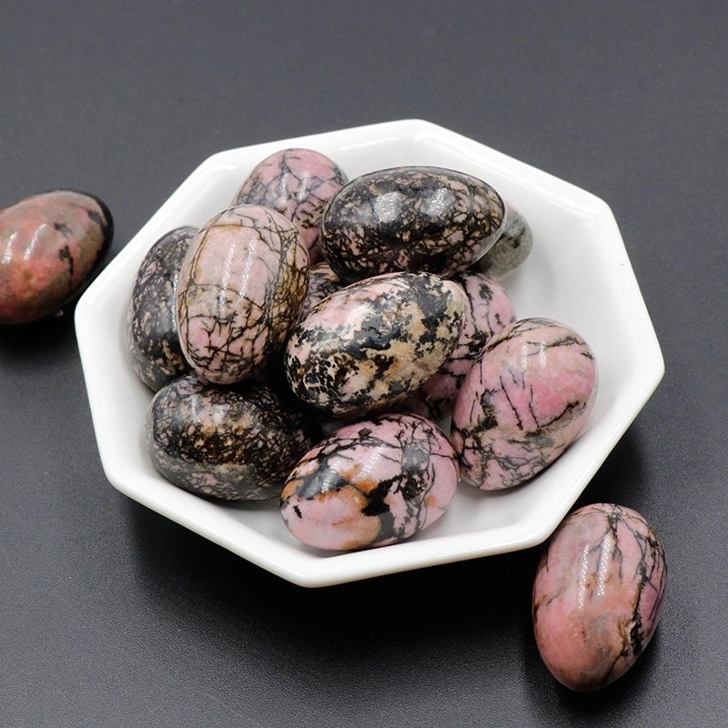 Natural 30mm Agate Egg Stone Semi-Precious Crystal Mineral Specimen|Semi-Precious Stones & Crystals