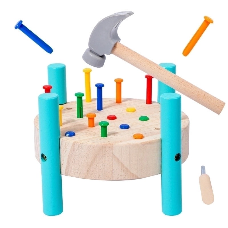 Colorful Wooden Table and Floor Games for Toddlers Ages 3-6 | Toddler Toys & Educational Games