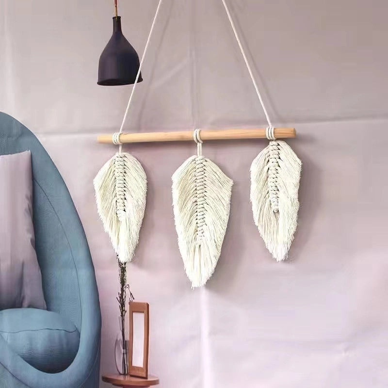 Striped Cotton Tapestry Wall Hanging for Vacation Vibes|Home Decor Wall Art