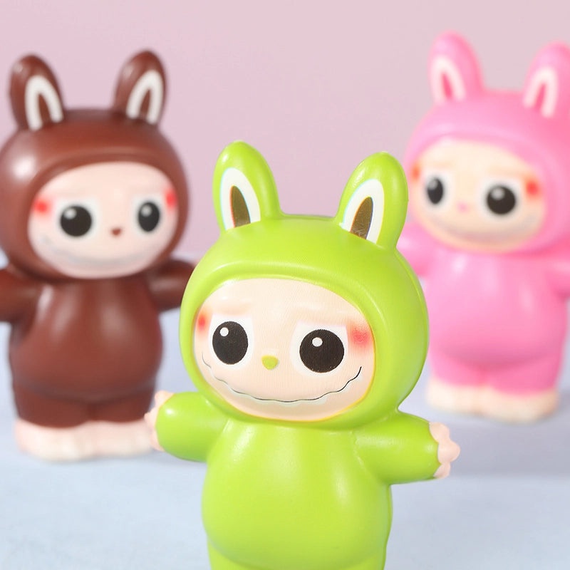 Cute Rabbu Kids Music Pinch Toy Slow Rebound Stress Relief Desktop Ornament | Children's Toys & Gifts