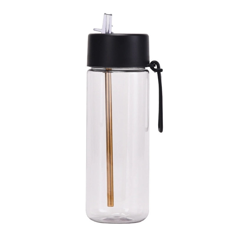 Stylish Solid Color Plastic Water Bottle for Everyday Use | Travel Accessories