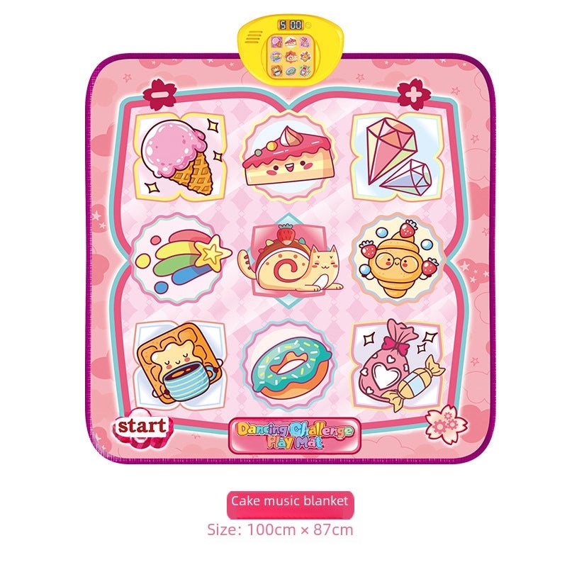 儿童电子舞蹈毯亲子互动音乐电子钢琴地毯|儿童玩具