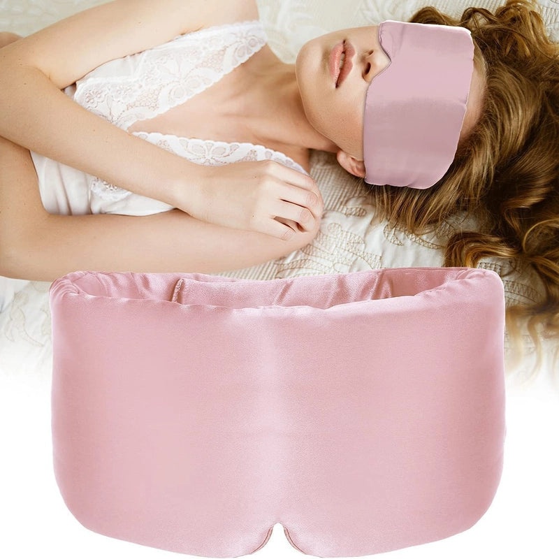 Sleek Solid Color Satin Sleep Mask for Comfort and Style|Sleep Accessories