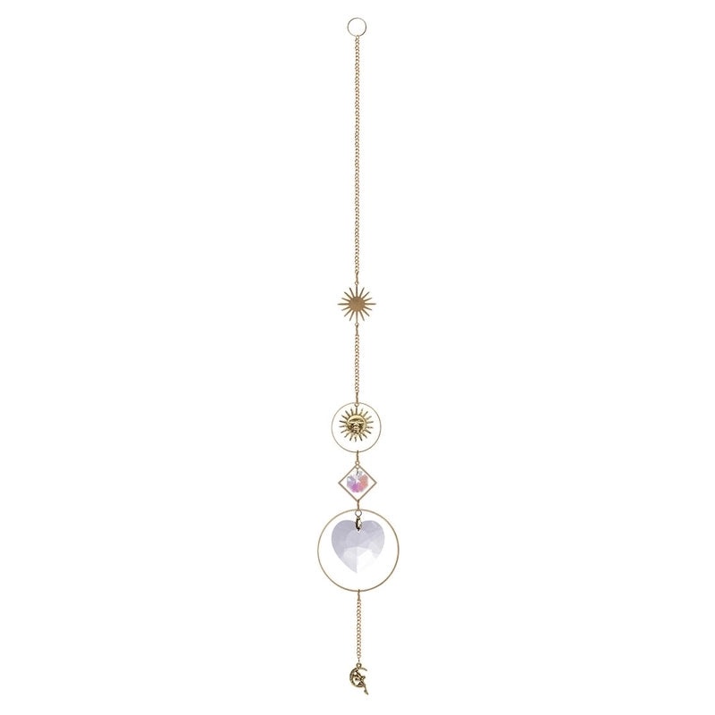 Elegant White Moon Crystal Necklace Pendant|Jewelry & Accessories