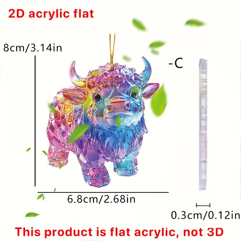 Adorable Dog and Cat Acrylic Hanging Ornaments for Wall Decor | Home Decor